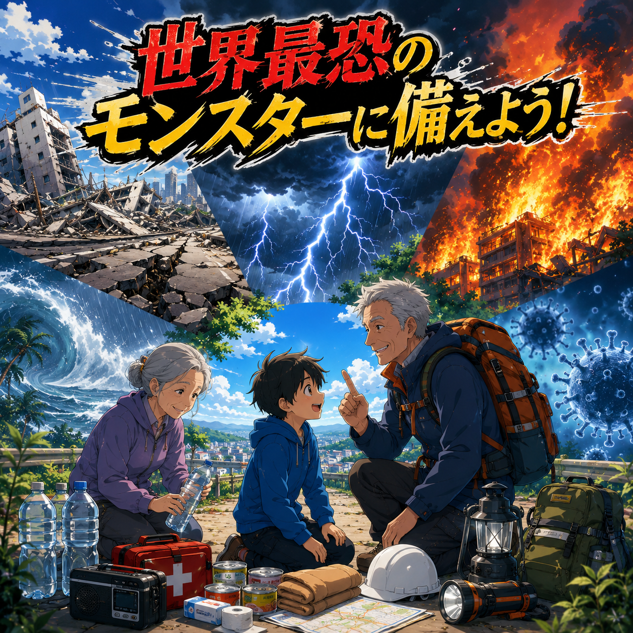 「世界最強のモンスターに備えよう！」のジャケット画像