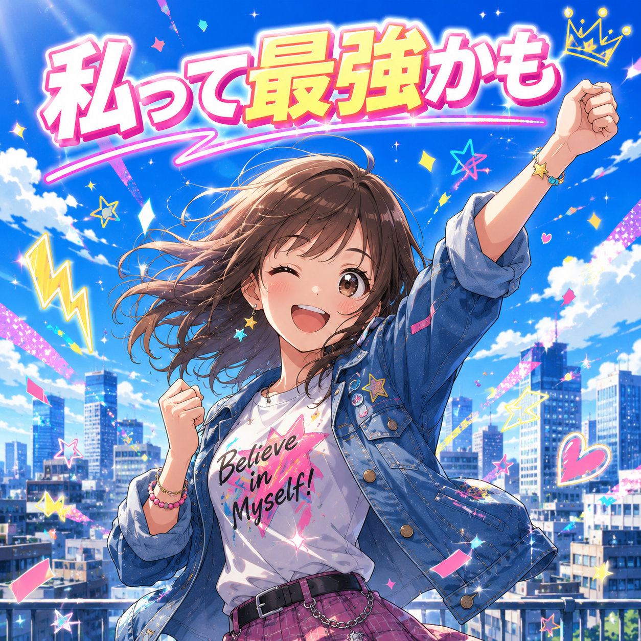 「私って最強かも」のジャケット画像