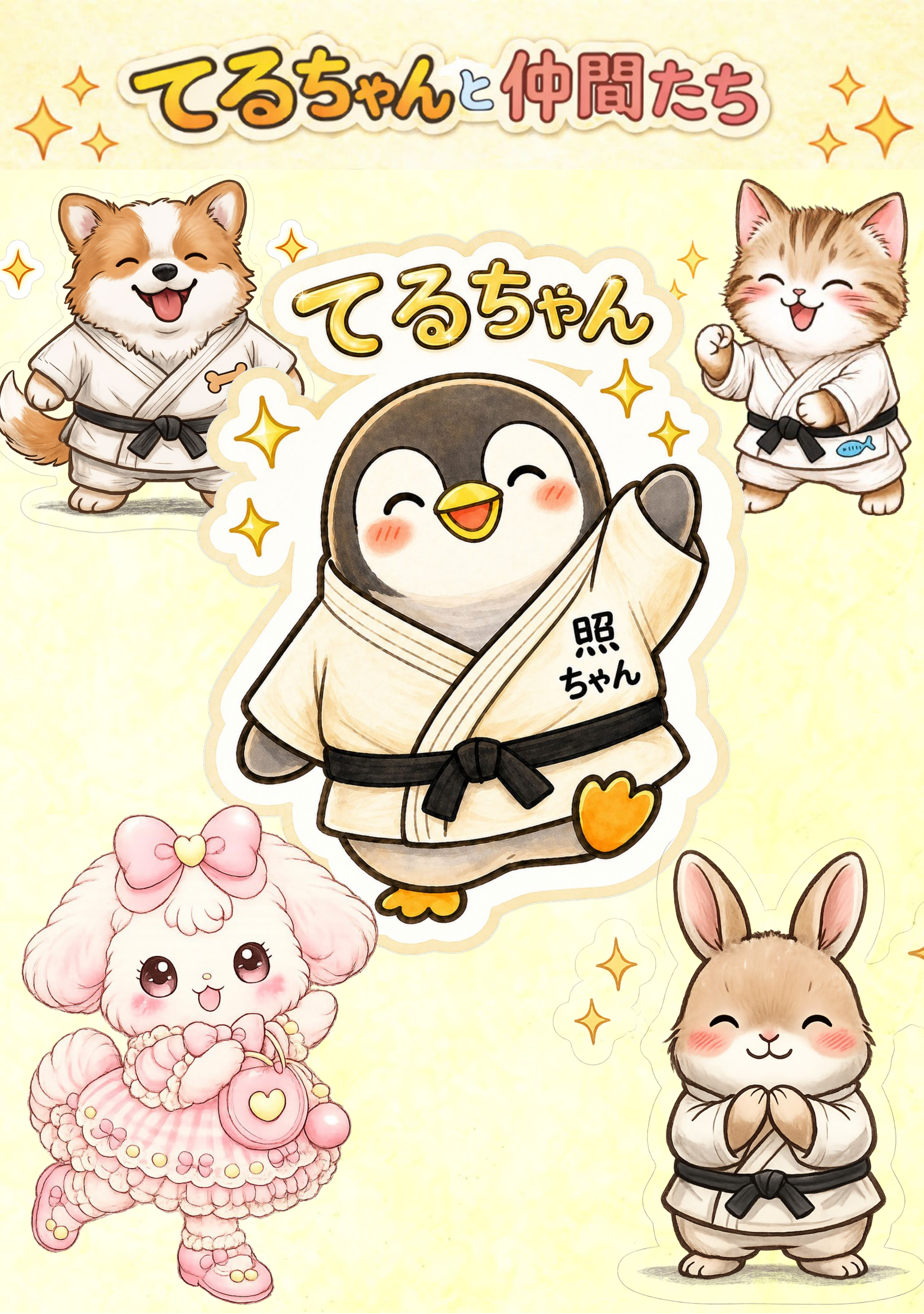 てるちゃんシリーズのカード画像