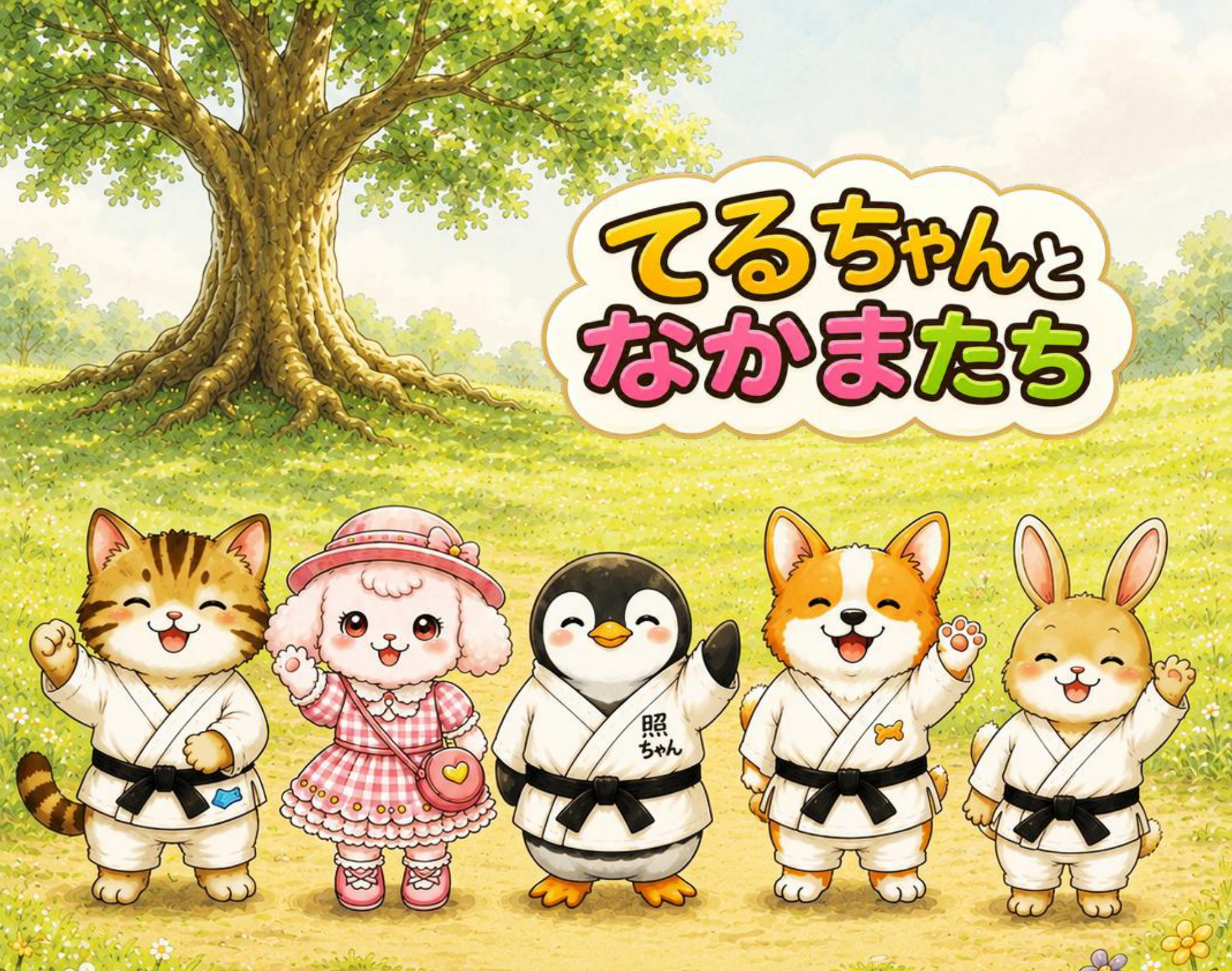 絵本「てるちゃんとなかまたち」のサムネイル